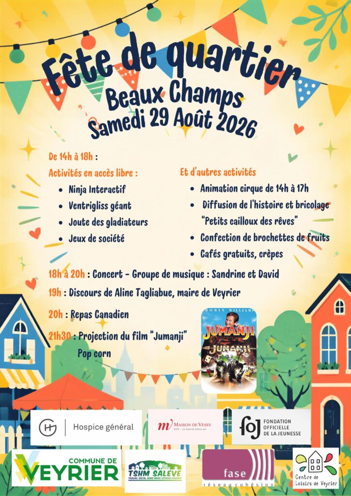 Fête de quartier des Beaux-Champs